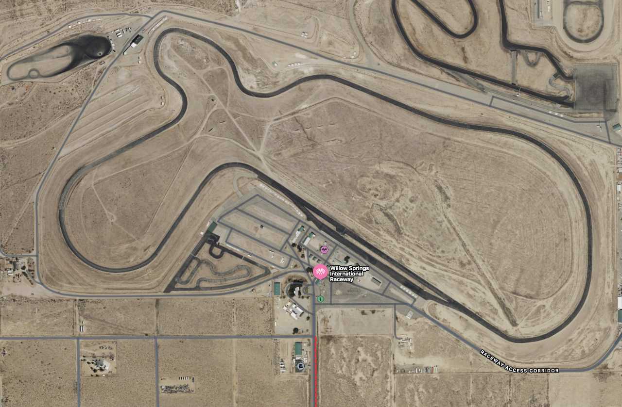 New desert track coming to iRacing?