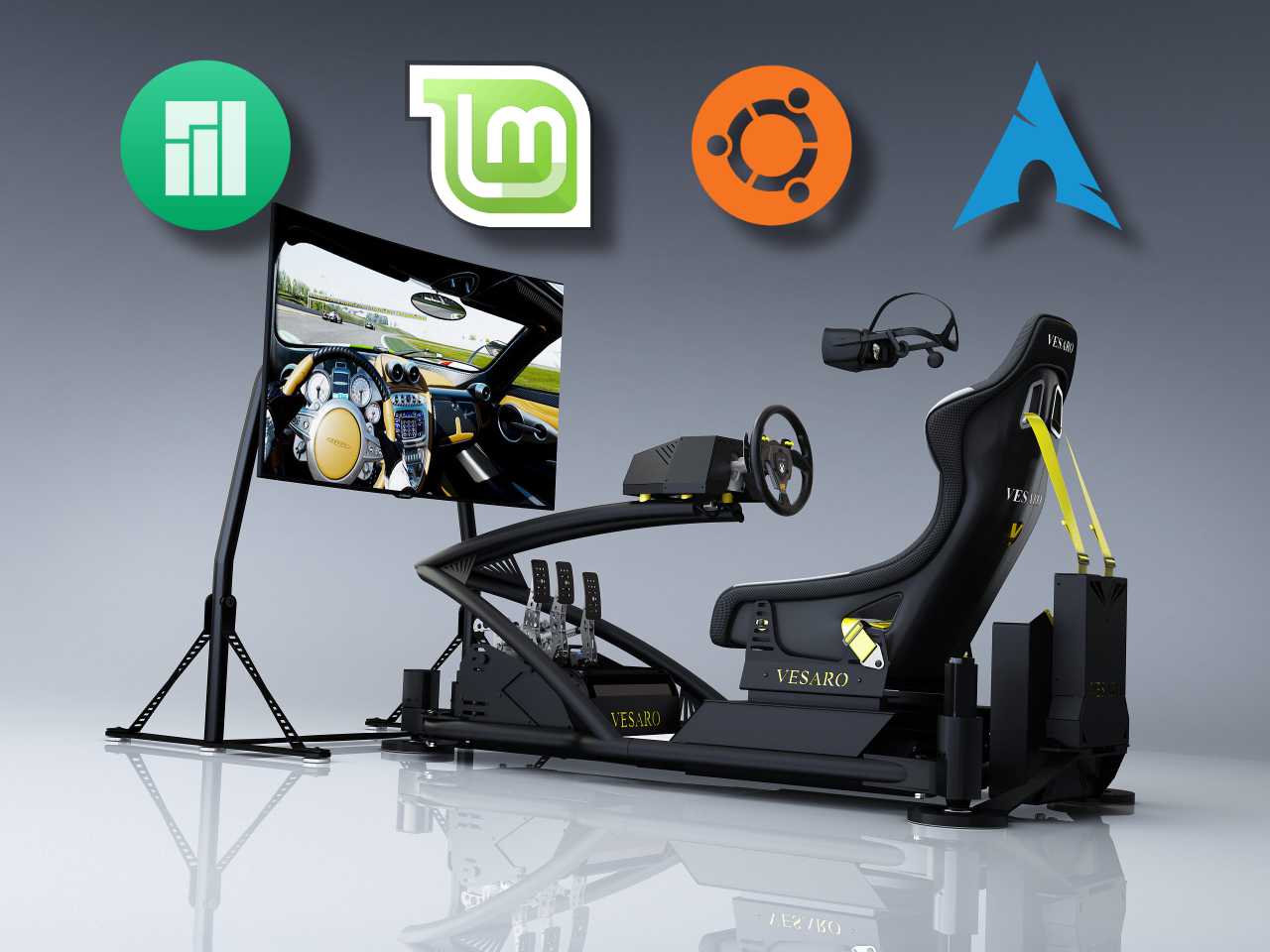 Sim racing on Linux: The State of Play